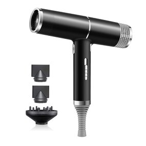 One Step Hair Dryer - Wholesale Negative Ion Cordless Salon Leafless Blow Dryer