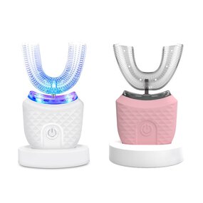 Sonic U Shaped Toothbrush - Kids Ultrasonic 360 Teeth Cleaner Tooth Brush