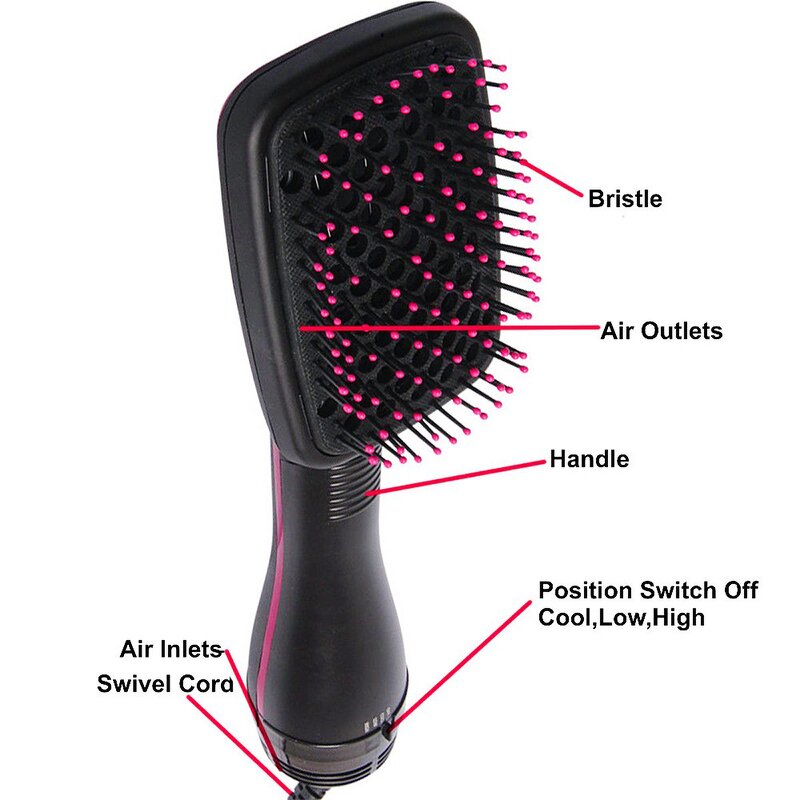 One Step Volumizer - Chinese Factory Professional Electric Hair Dryer Brush