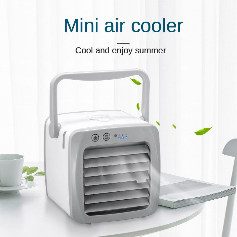 Personal Air Cooler - Rechargeable with 2 Freezing Boxes Small AC Cooler