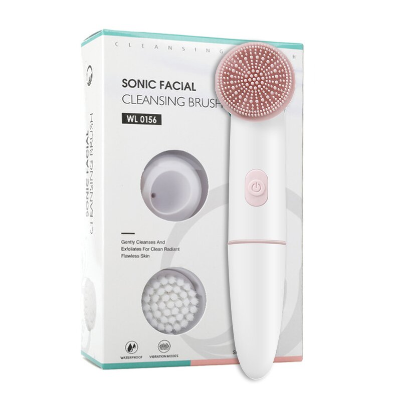 Electric Facial Cleansing Brush - Multifunctional Exfoliator for Home and Car