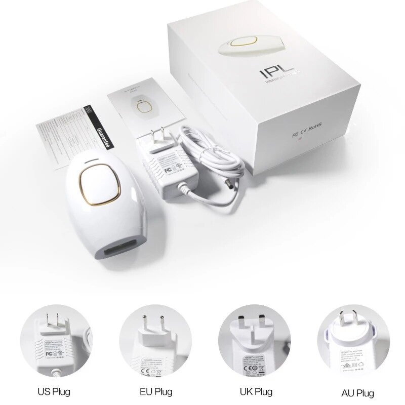 IPL Laser Hair Removal - Lady Permanent Portable Epilator Depiladora Device