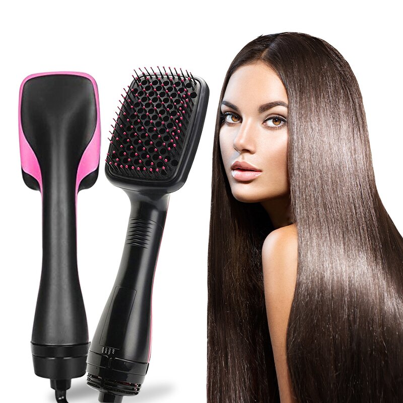 3-in-1 Hot Air Brush - One Step Hair Dryer Volumizer Comb for Travel