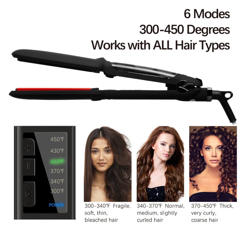 Steam Infrared Hair Straightener - Professional Hair Treatment New Arrival Flat Iron