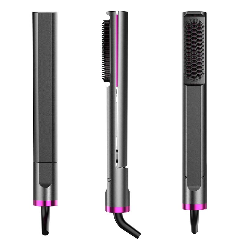 2-in-1 Hair Flat Iron - Professional Titanium Fast Heating 470F Styling Tool