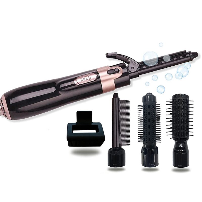4-in-1 Hairdryer Brush - Professional Hot Air One Step Hair Dryer Styler