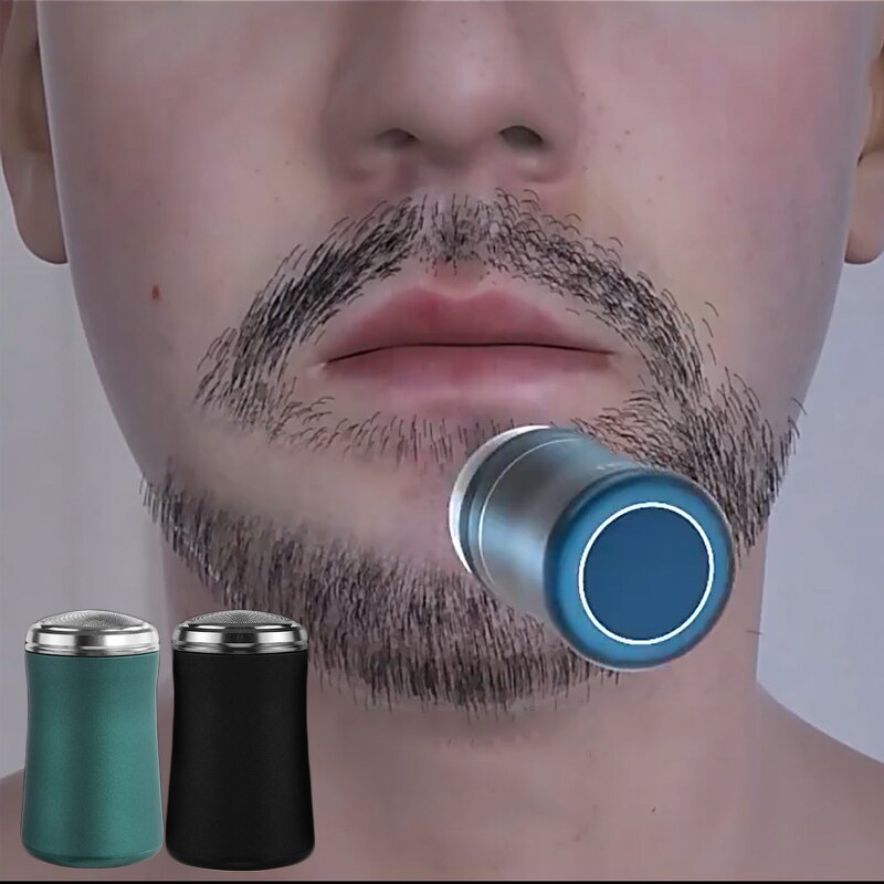 Travel Mini Electric Shaver - USB Rechargeable Portable Razor for Men