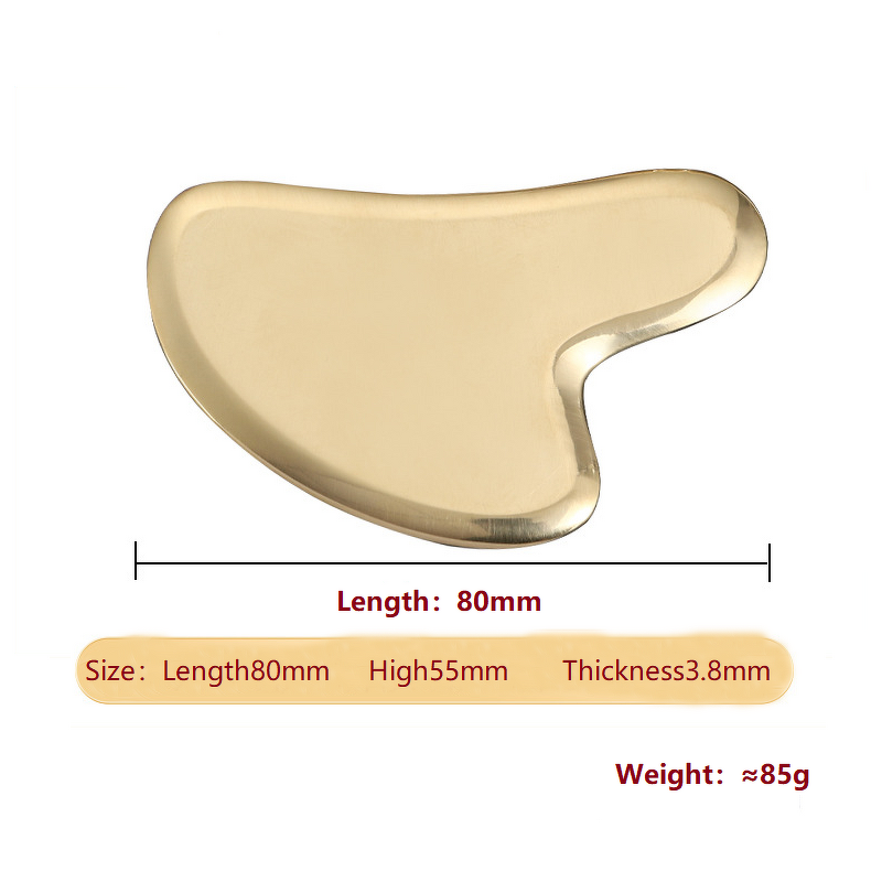 Facial Massager Manufacturer - Brass Scraping Board for Skin Tightening