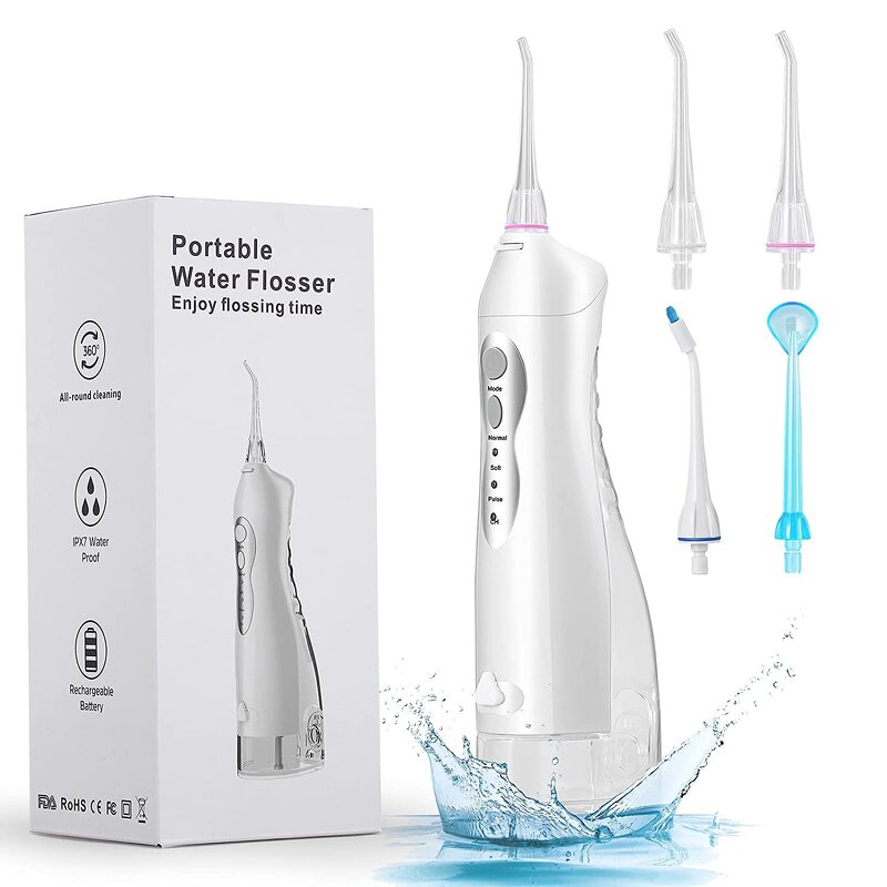 Oral Irrigator Manufacturer - USB Rechargeable Water Floss 200ml Portable