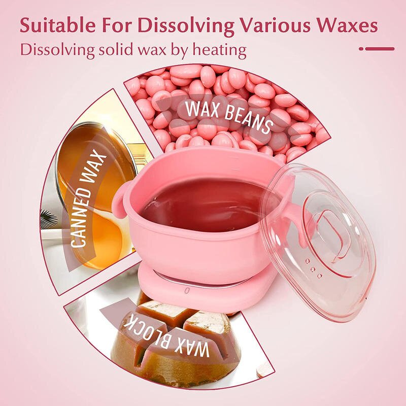 Waxing Bowl Manufacturer - Foldable Silicone 400cc Electric for Hair Removal