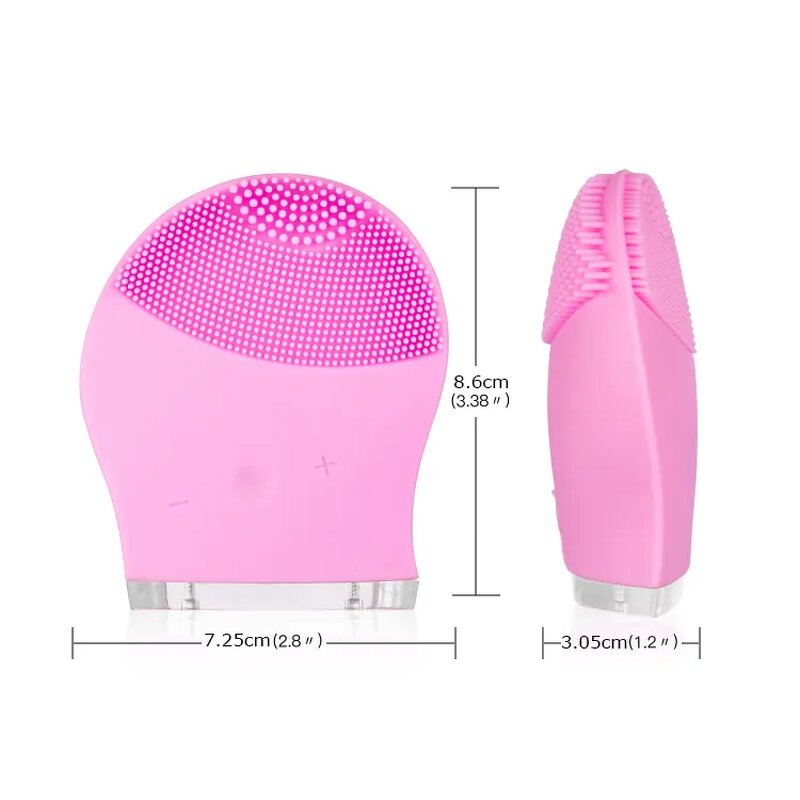Facial Cleansing Brush Manufacturer - Mini Electric Rechargeable Silicone