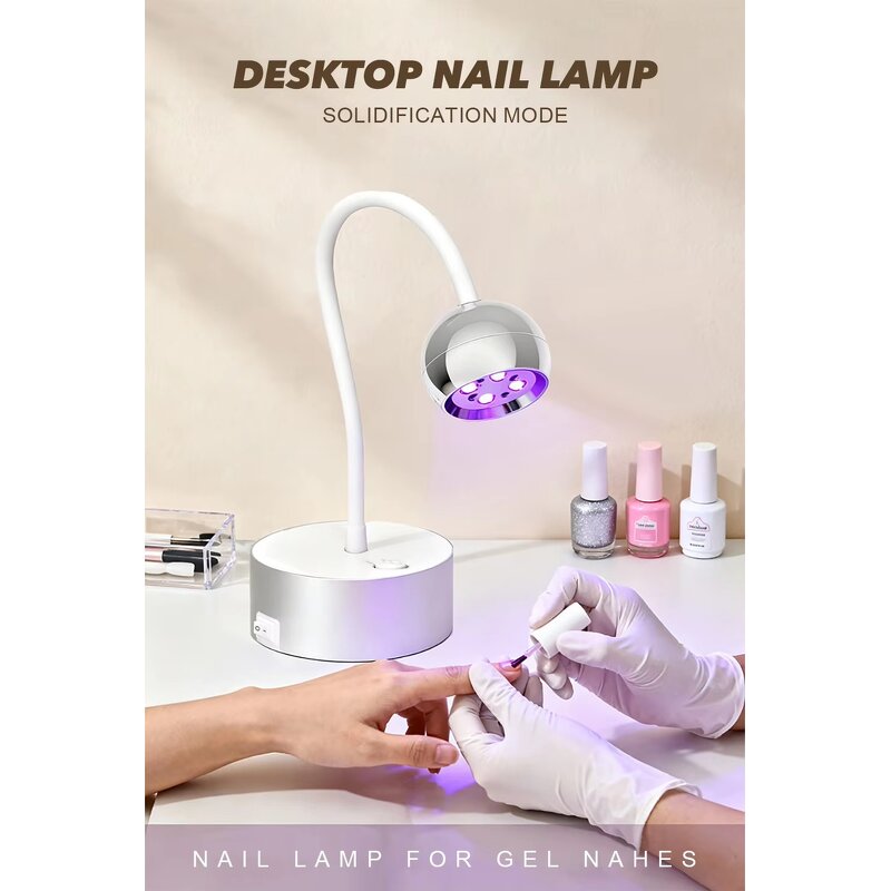 Nail Lamp Manufacturer - Mini Desktop 12w Cordless Touch-type