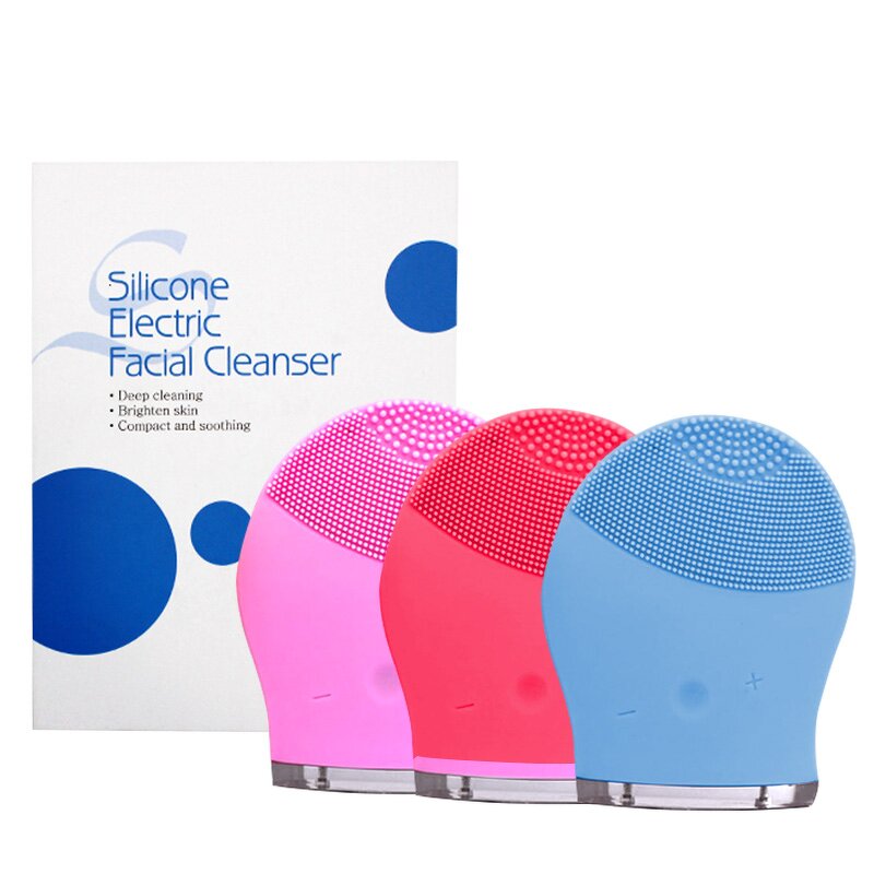 Facial Cleansing Brush Manufacturer - Mini Electric Rechargeable Silicone