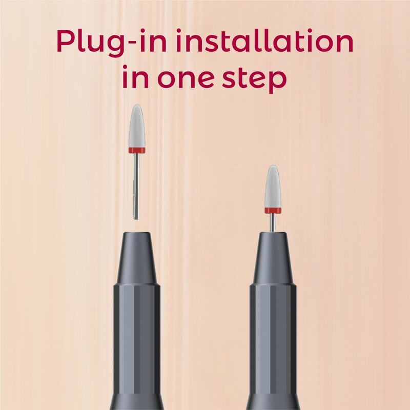 Nail Drill Bits Set Manufacturer - Portable 12-Piece Stainless Steel 5000-25000 RPM