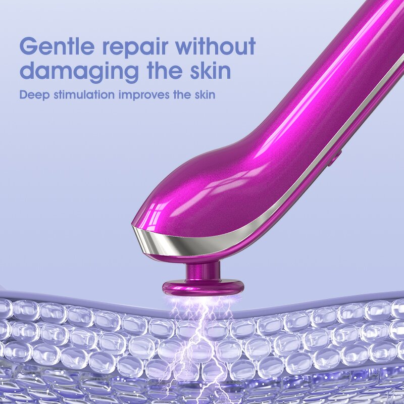 Face Neck Massager Manufacturer - Handheld EMS Vibration Heating Guasha for Skin Tightening