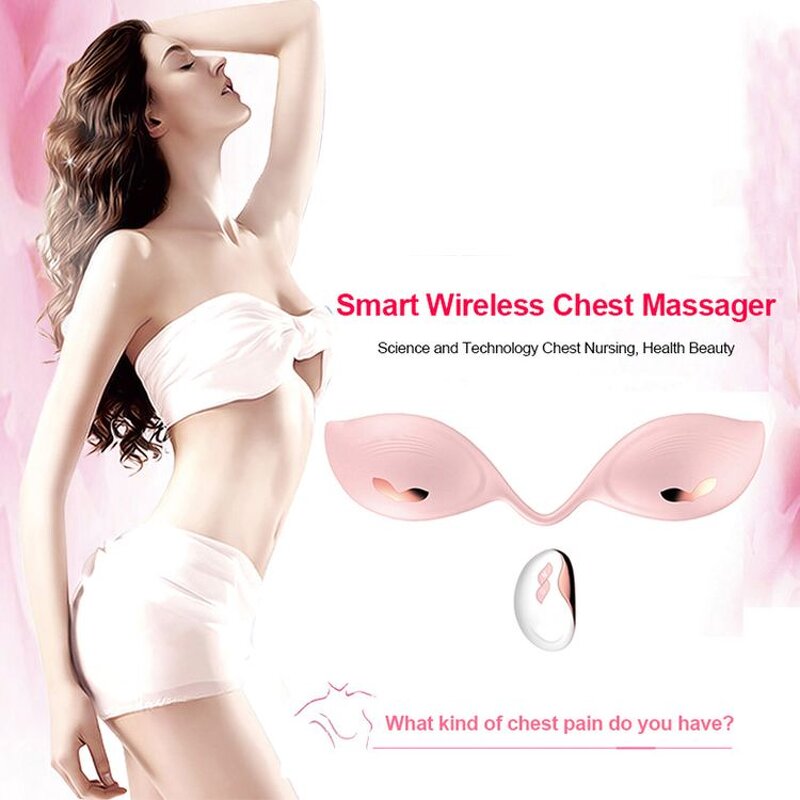 Breast Massager Manufacturer - Portable Mini Wireless with Sexy Remote Control for Travel