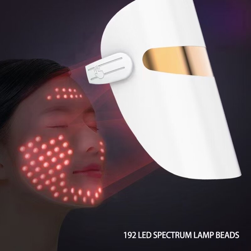 LED Facial Mask Manufacturer - 3 Colors Handheld for Nose & Face Skin Tightening & Acne