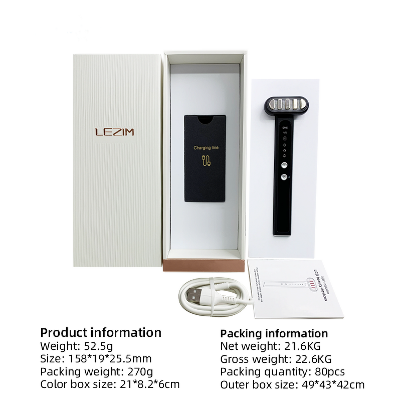 LED Light Therapy Wand Manufacturer - 4-in-1 with EMS for Wrinkle Removal