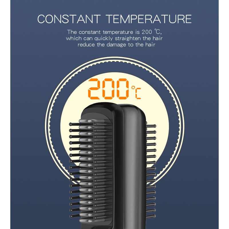 Hair Care Tool Manufacturer - Professional 2-in-1 Ceramic Tourmaline Straightener Curling Iron