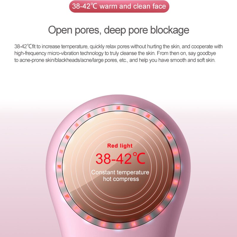 Facial Cleansing Brush Manufacturer - Custom Beauty Soft Siliconic Sonic Hand-Held