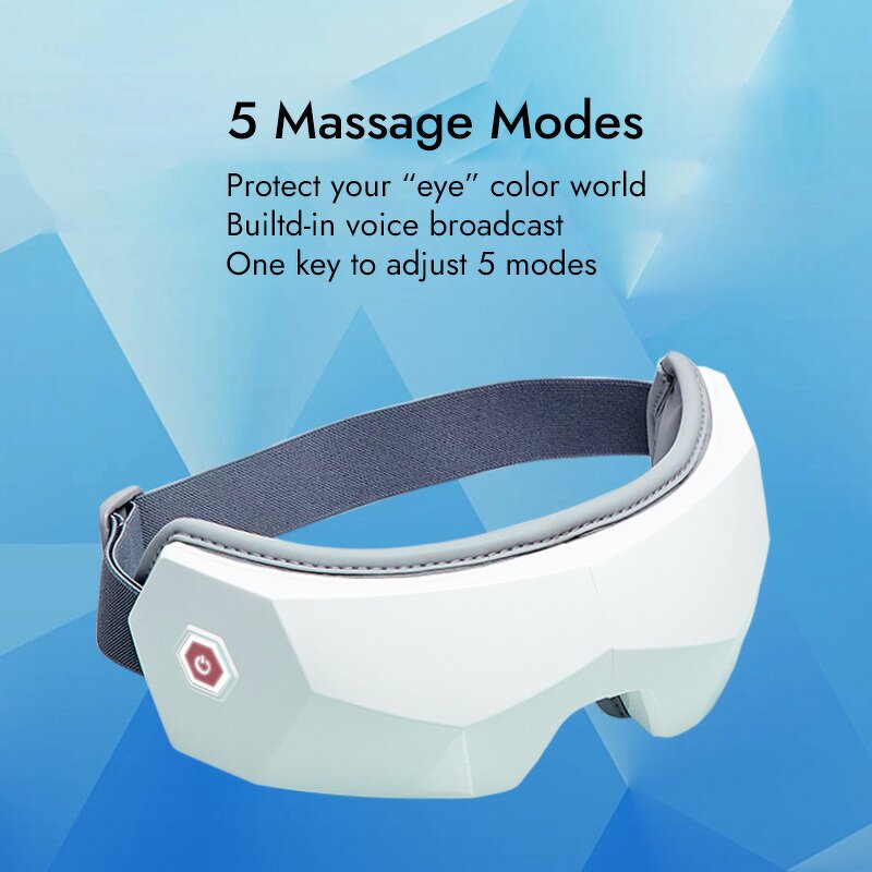 Eye Massager Manufacturer - Handheld 16-Point with Heating Music & Vibration