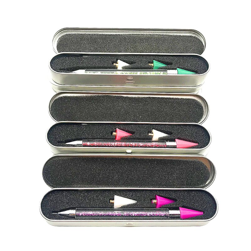 5 PCS Nail Art Brush Set - Acrylic Handle Synthetic Hair Carving Manicure Tool