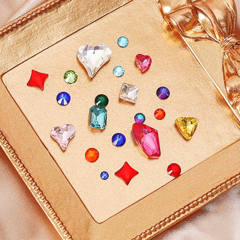 Luminous Nail Stickers - Halloween Skull Pumpkin Glowing Self Adhesive Decals