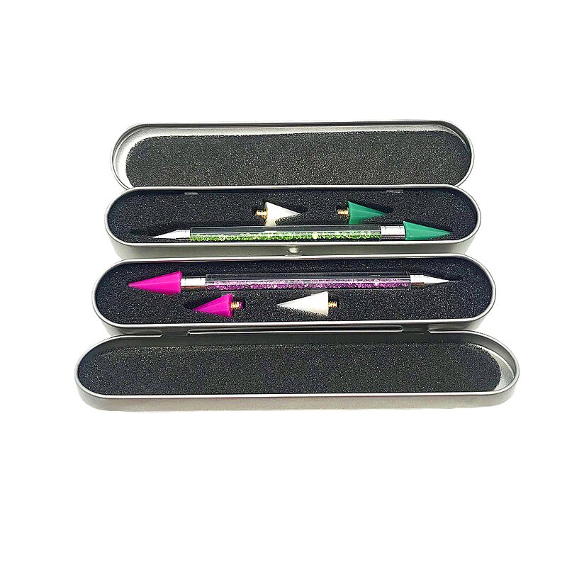 5 PCS Nail Art Brush Set - Acrylic Handle Synthetic Hair Carving Manicure Tool