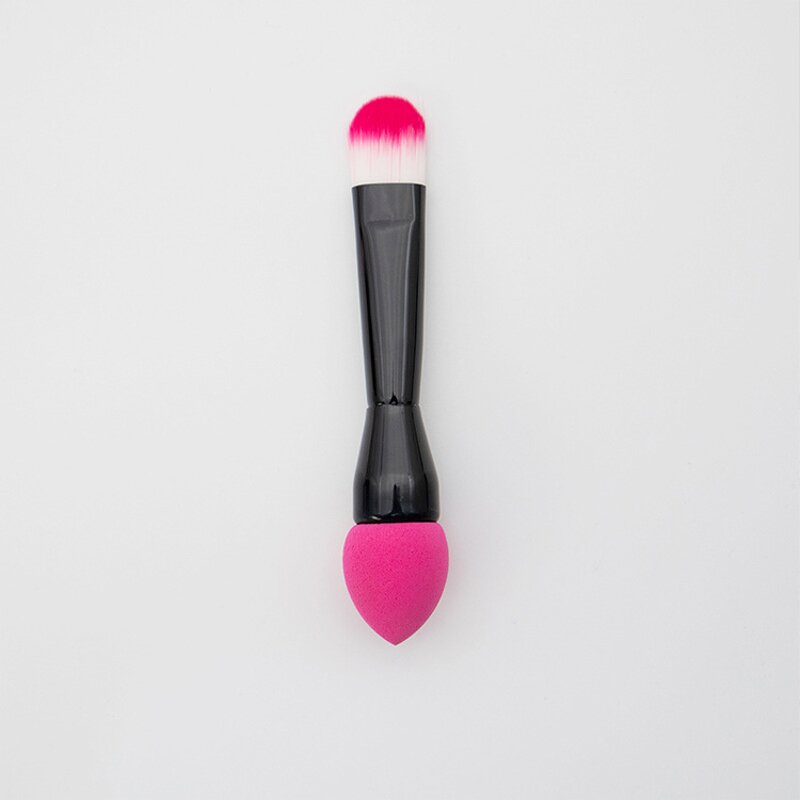 Foundation Makeup Brush - Custom Logo Angled Flat Top Blush Cosmetic Tool