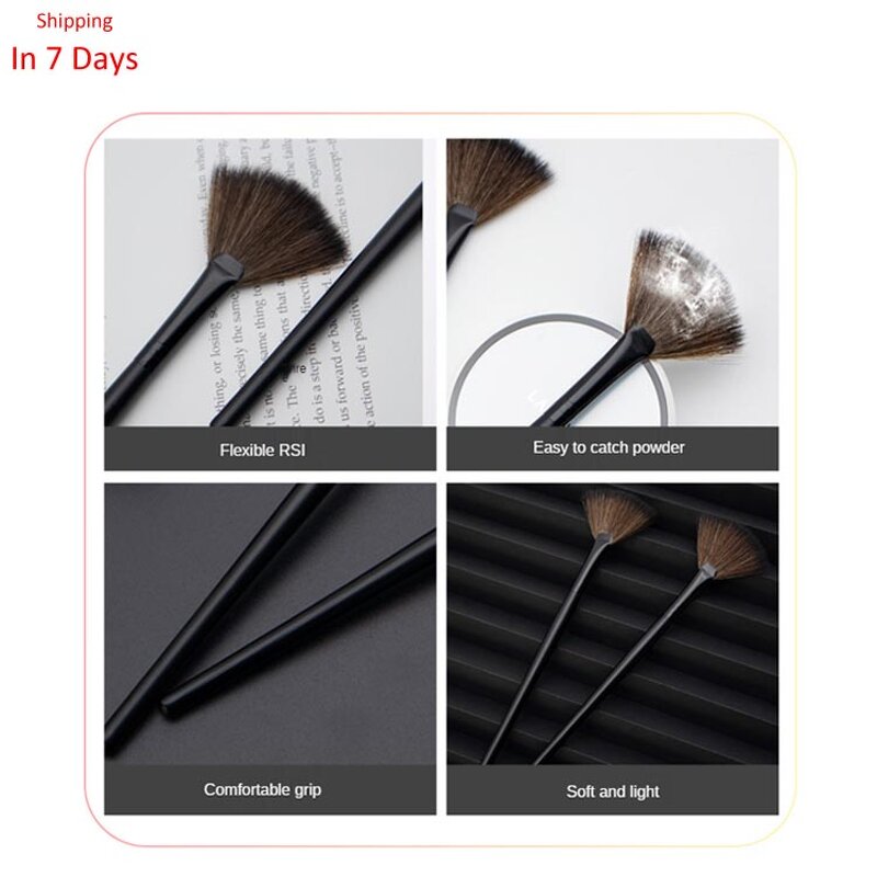 12pcs Eyeshadow Brush Set - Custom Logo Synthetic Fiber Eye Makeup Cosmetic Tool