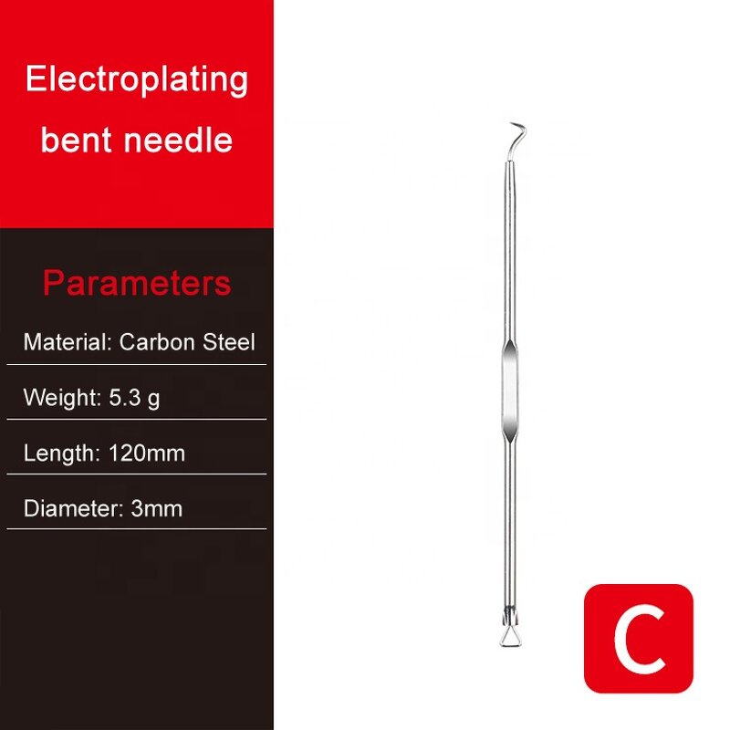 Blackhead Acne Tool - Professional Stainless Steel Comedone Pimple Extractor Kit