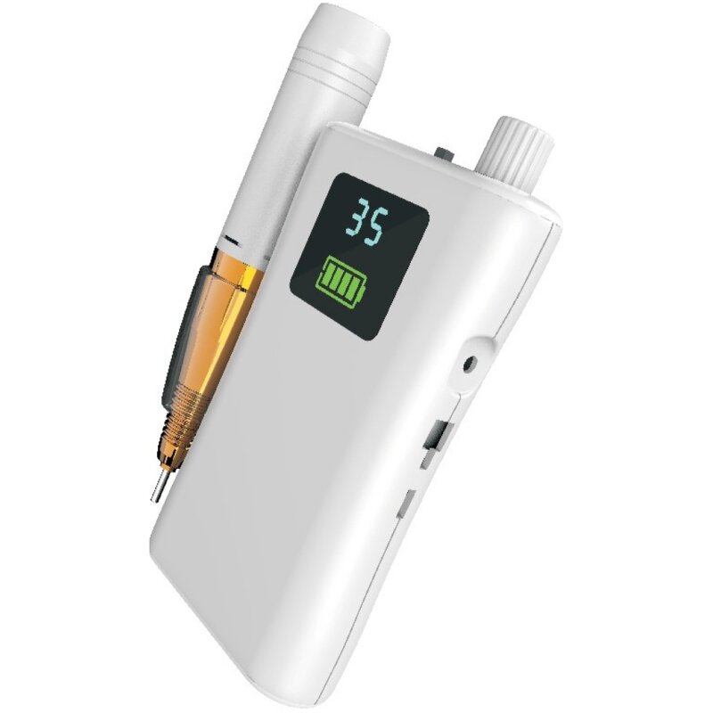 Desktop Electric Nail File - 30000RPM Rechargeable Acrylic Nail Drill Machine