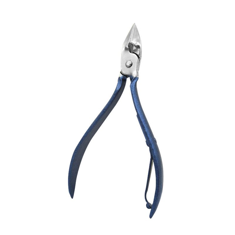 Professional Cuticle Nippers - Silver Stainless Steel Precision Manicure Dead Skin Scissors