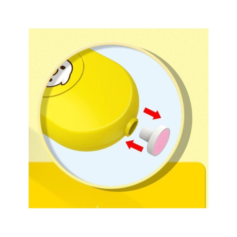 Banana Shape Baby Nail File - Electric Fingernail Clipper with LED Light