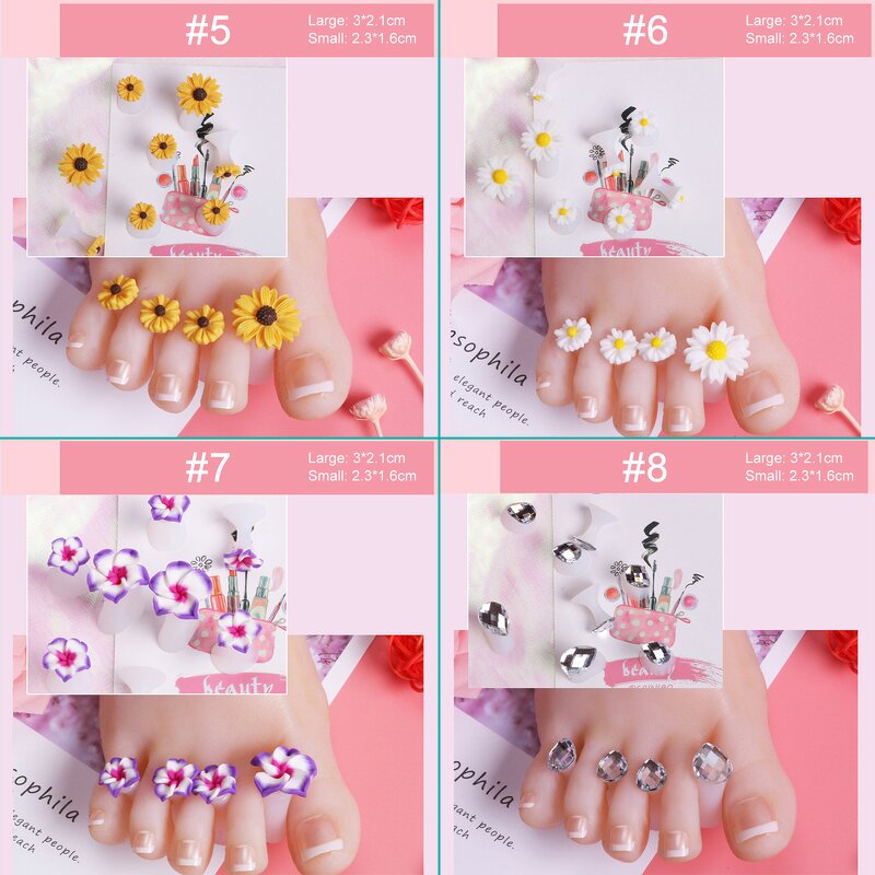 Nail Art Sticks - 100 Pcs/Bag Double Sided Cuticle Pusher Multicolor Wood