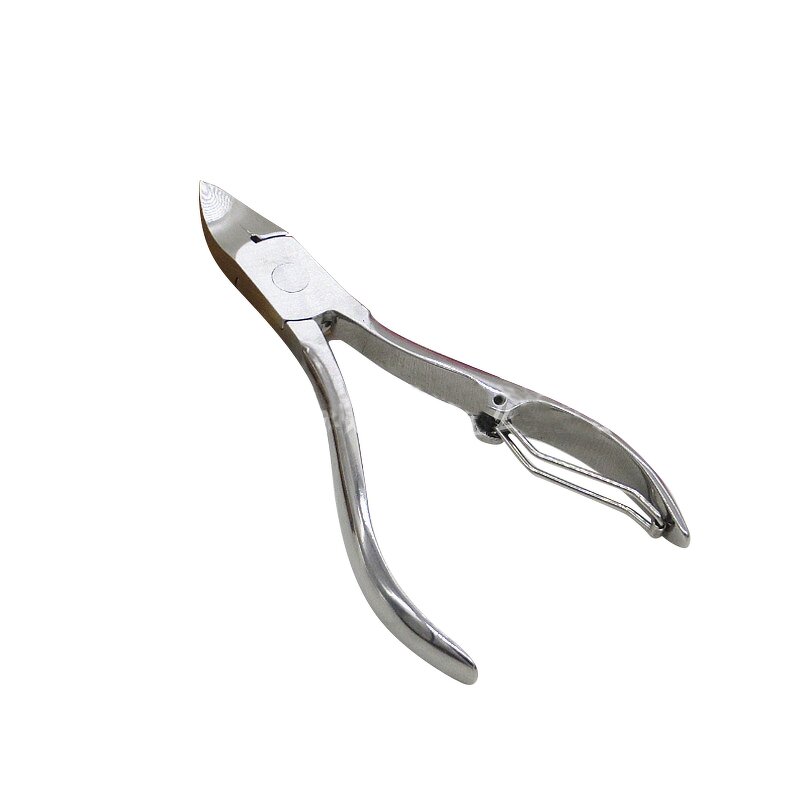 Blue Cuticle Plier - Stainless Steel Nail Groove Plier Salon Dead Skin Remover
