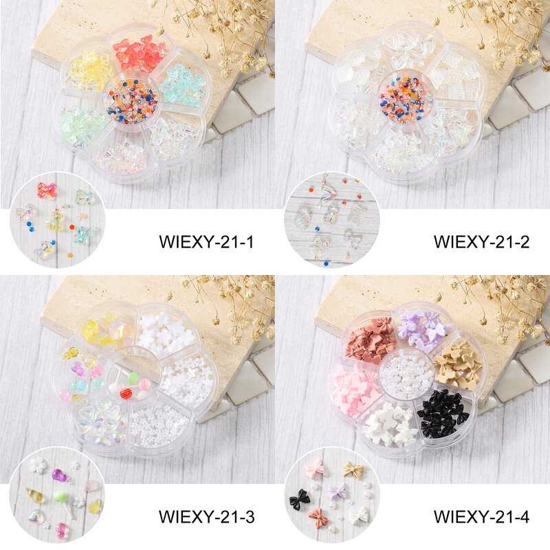 3D Nail Art Sequins - Cherry Blossoms Petal Steel Bead Ultra Thin Flakes Decor