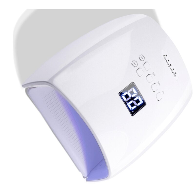 2-in-1 Nail Dryer Drill - 86W Cordless LED UV Lamp 30000 RPM Hand Piece