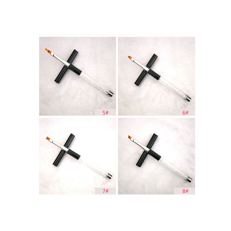 Nail Gel Brush - Acrylic UV Gel Extension Drawing Pen Painting Tool