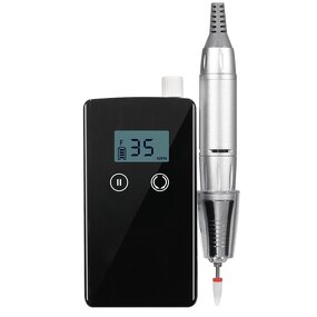 Rechargeable Nail Drill - 35000 RPM Portable Electric File Manicure Efile