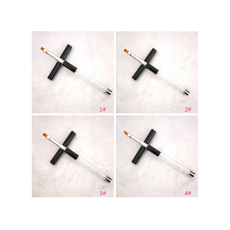 Nail Gel Brush - Acrylic UV Gel Extension Drawing Pen Painting Tool