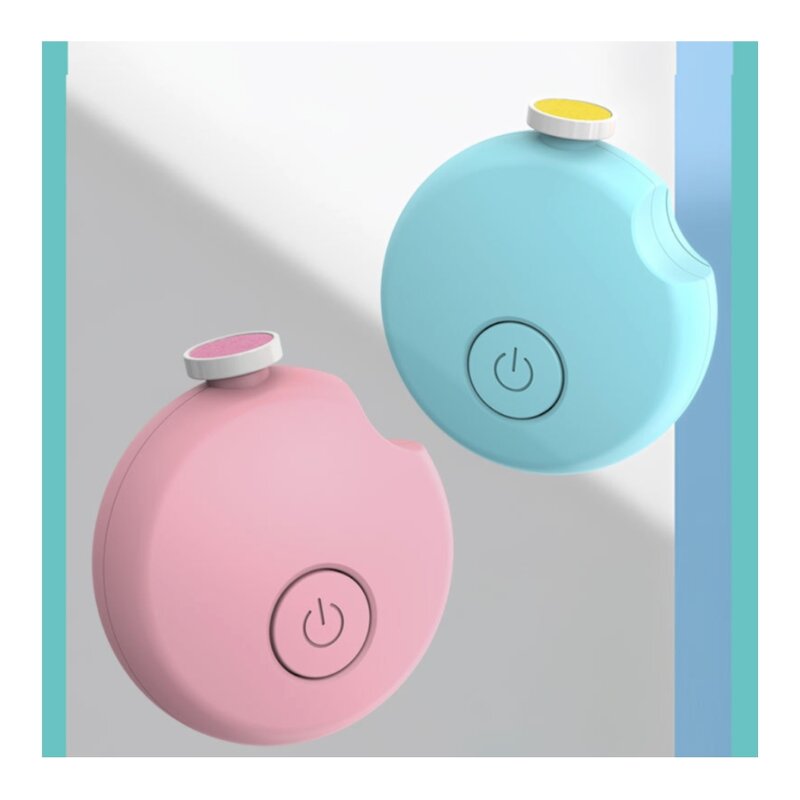 Infant Electric Nail Trimmer - 4 Grinding Heads Safe Rechargeable Manicure Set