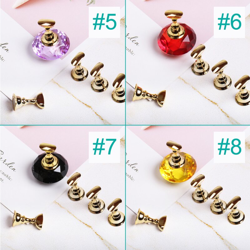 Silicone Finger Toe Separators - 8PCS Reusable Soft Spacers Pedicure DIY Tool