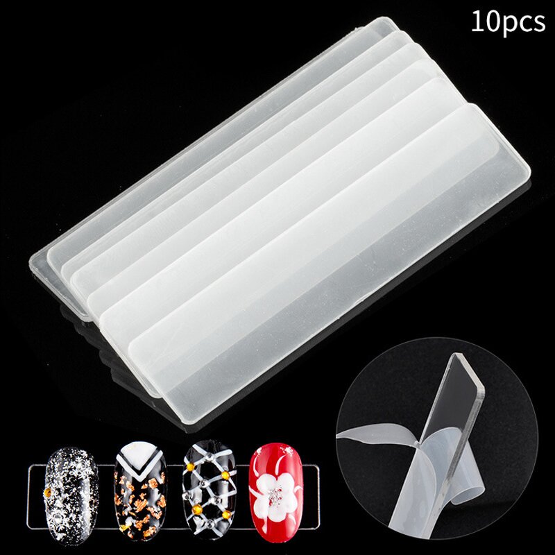 Nail Art Glitter Set - 12pcs Foils Flake Gold Silver DIY Irregular Decoration