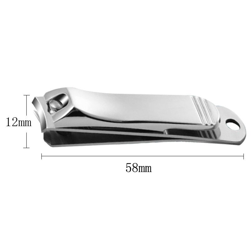 Rose Gold Nail Clipper - Stainless Steel Straight Edge Toenail Trimmer Wholesale