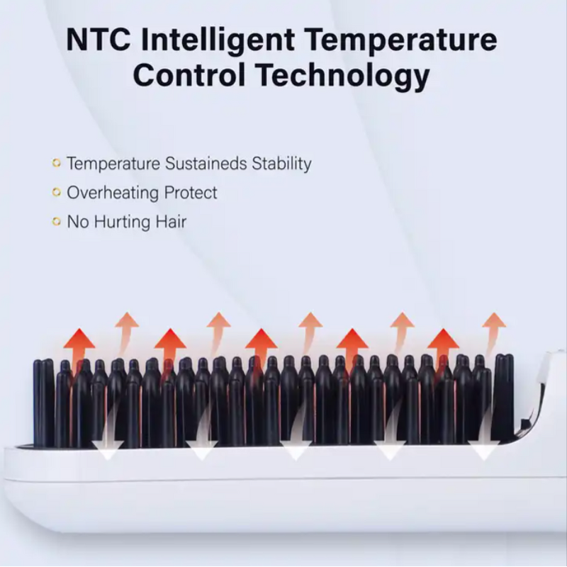 Hair Straightener Brush Manufacturer - Portable USB Mini Cordless for Travel