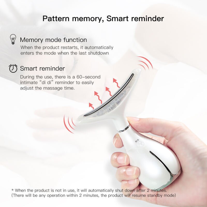 Neck Lift Massager Manufacturer - Cordless Portable EMS Vibration for Hotel & Household
