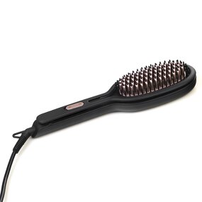 Hair Straightening Brush Manufacturer - Professional Ceramic Instant Heating with Clamp