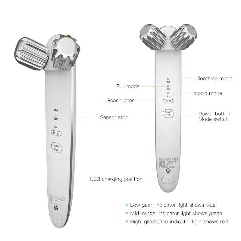 Face Massager Manufacturer - Professional Lifting Vibrating Electric Face Roller