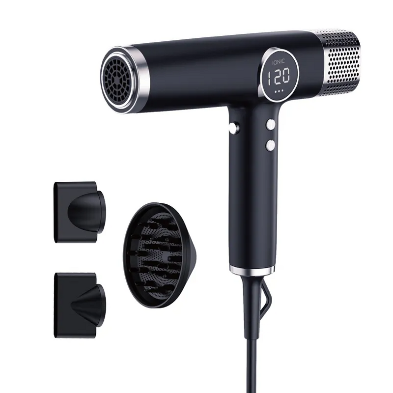 Hair Dryer Manufacturer - Professional Salon 1800W Ionic 110000 RPM with Nozzle